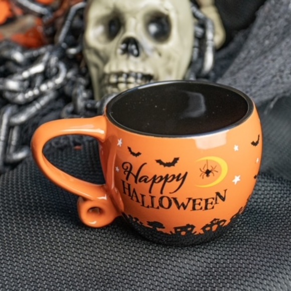 NWT Mug Bundle- Minnie Mouse Witch and Dracula Mickey Mouse Mug with Spoon - Picture 2 of 3